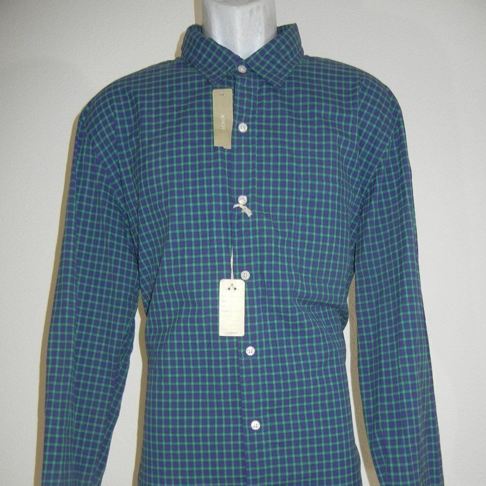 J. Crew Long Sleeve Shirt Button Down Men's Size XL New-Nwt